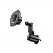 Холдер Hoco HW30 Car Holder + Magnetic Wireless Charger Black Metal Холдер Hoco HW30 Car Holder + Magnetic Wireless Charger Black Metal