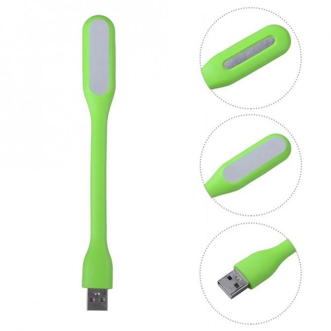 Ліхтарик USB Зелений-3