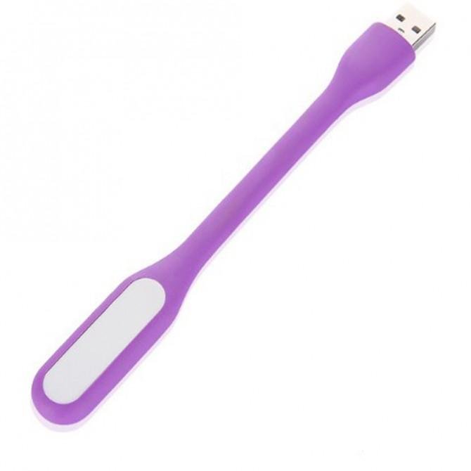 Ліхтарик USB Фіолетовий-1