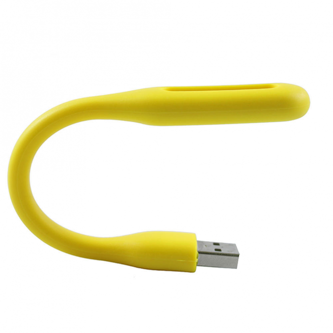 Ліхтарик USB Жовтий-2