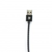 Кабель REMAX MICRO JEWELLERY RC-058m (ХРЕСТ, ЧОРНИЙ) Кабель REMAX MICRO JEWELLERY RC-058m (ХРЕСТ, ЧОРНИЙ)