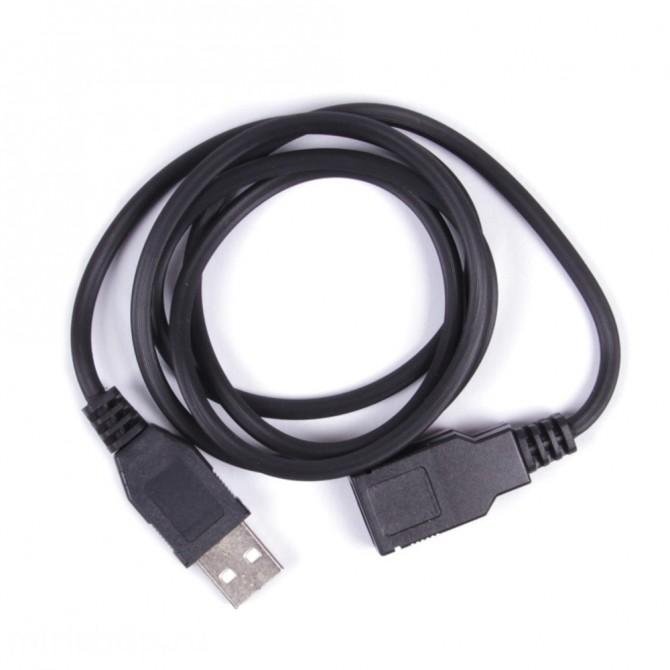 Подовжувач USB 1м Чорний