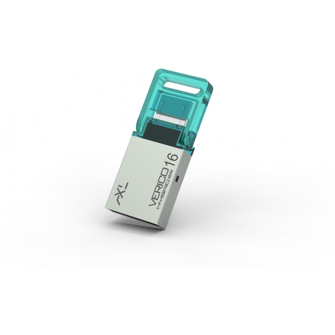 Флеш память Verico USB 16Gb Hybrid Mini Blue