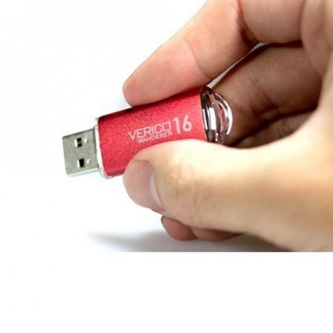 Флеш пам'ять Verico USB 16Gb Wanderer Червоний-2