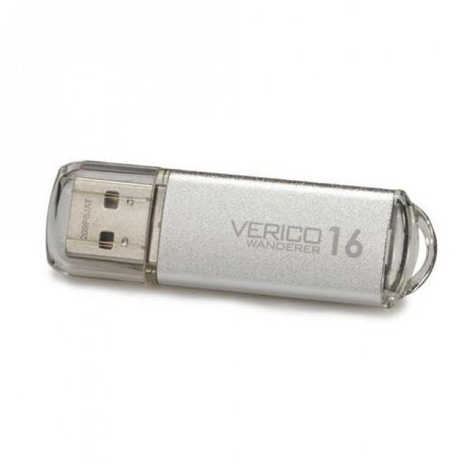 Флеш память Verico USB 16Gb Wanderer Silver