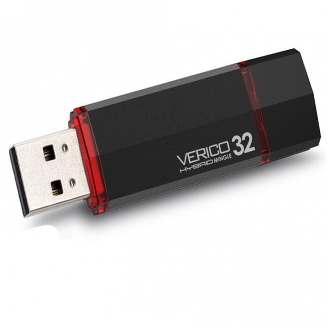 Флеш память Verico USB 32Gb Hybrid Dual-1