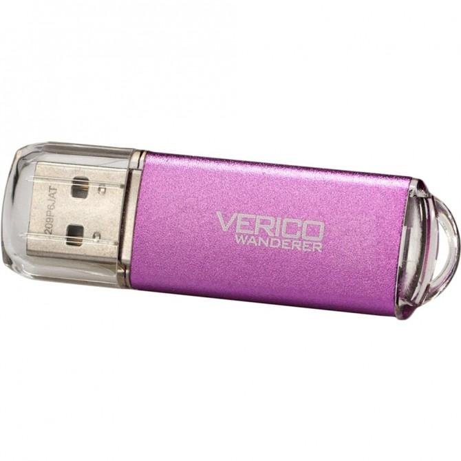 Флеш пам'ять Verico USB 32Gb Wanderer Фіолетовий