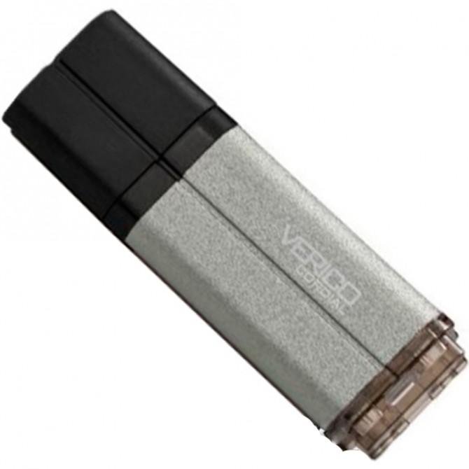 Флеш память Verico USB 4Gb Cordial Gray-1