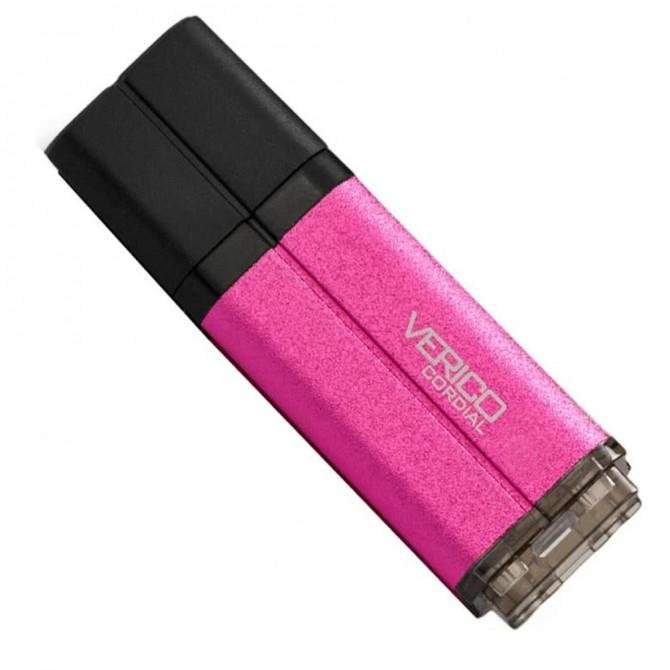 Флеш пам'ять Verico USB 4Gb Cordial Рожевий-1