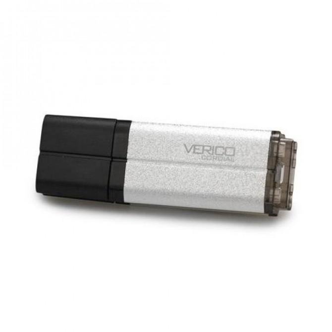 Флеш память Verico USB 4Gb Cordial Silver-1