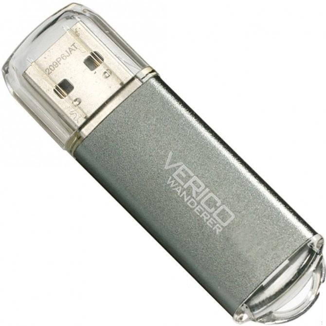 Флеш пам'ять Verico USB 4Gb Wanderer Сірий-1