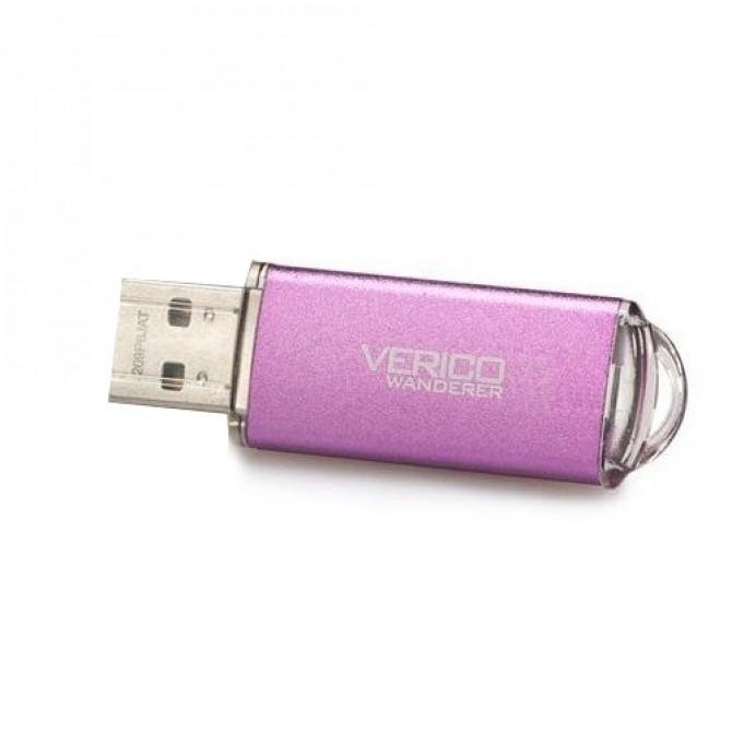 Флеш пам'ять Verico USB 64Gb Wanderer Фіолетовий-1