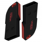 Флеш пам'ять Verico USB 8Gb Keeper Чорний+Червоний
