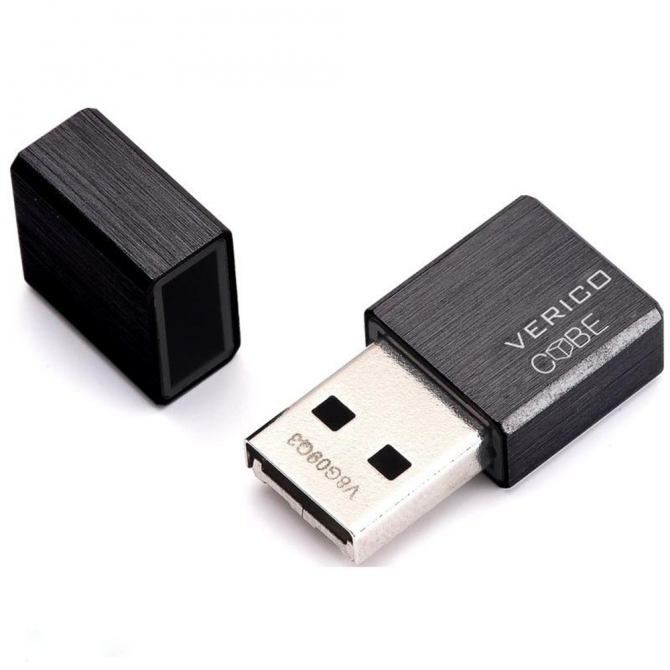 Флеш пам'ять Verico USB 8Gb MiniCube Чорний-2