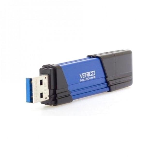Флеш память Verico USB 8Gb MKII Navy Blue USB 3.0-1