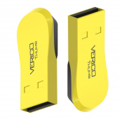 Флеш память Verico USB 8Gb Thumb Жёлтый+Чёрный