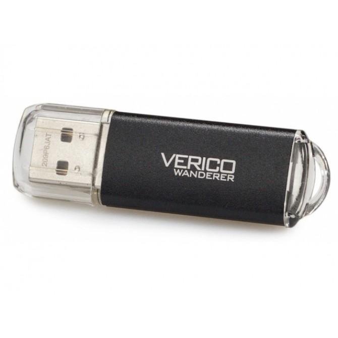 Флеш память Verico USB 8Gb Wanderer Чёрный