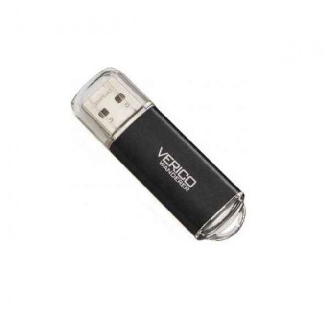 Флеш память Verico USB 8Gb Wanderer Чёрный-1