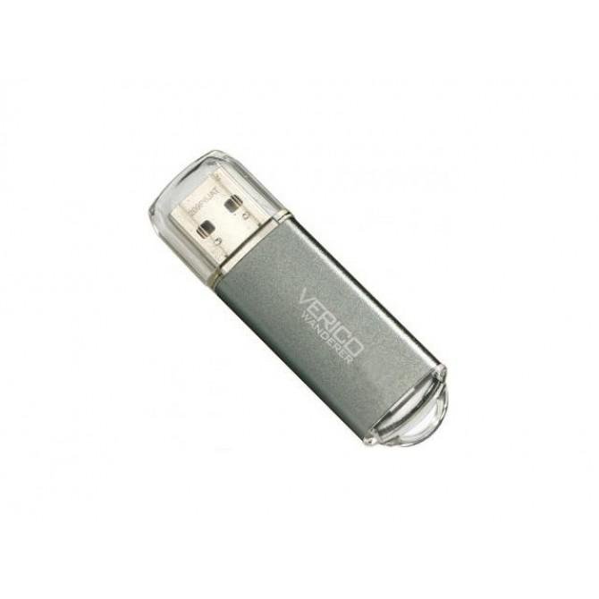 Флеш пам'ять Verico USB 8Gb Wanderer Сірий-1