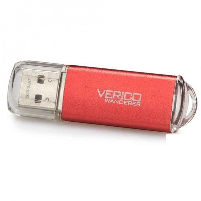 Флеш пам'ять Verico USB 8Gb Wanderer Червоний