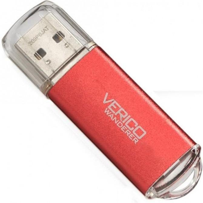 Флеш пам'ять Verico USB 8Gb Wanderer Червоний-1