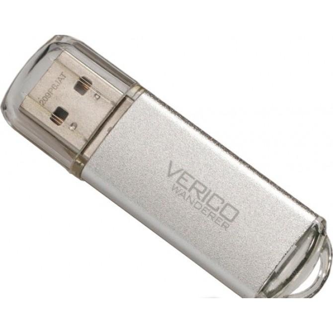 Флеш память Verico USB 8Gb Wanderer Silver