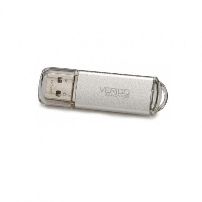 Флеш память Verico USB 8Gb Wanderer Silver-1