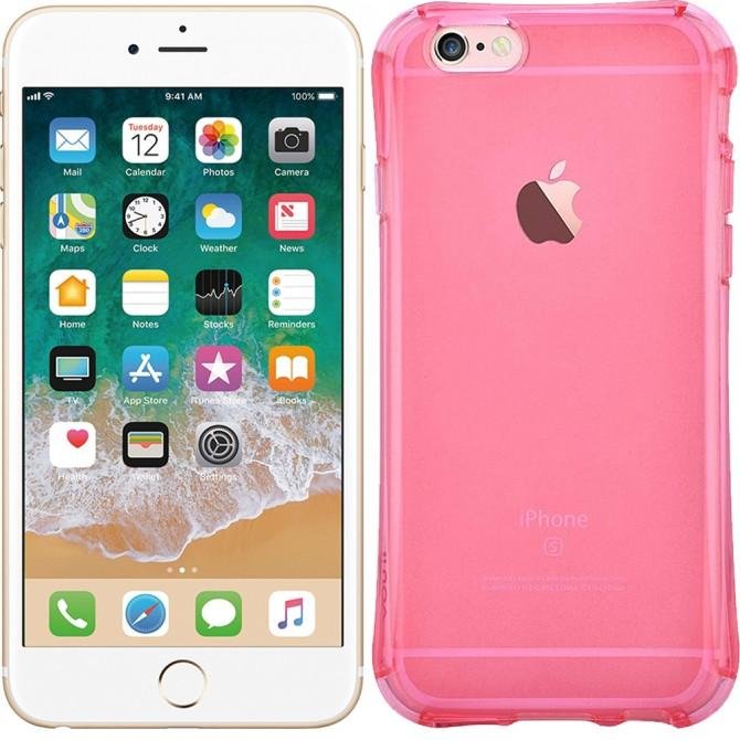 Чехол Vouni Anti Shock TPU для iPhone 6 Plus/6S Plus Crystal Red