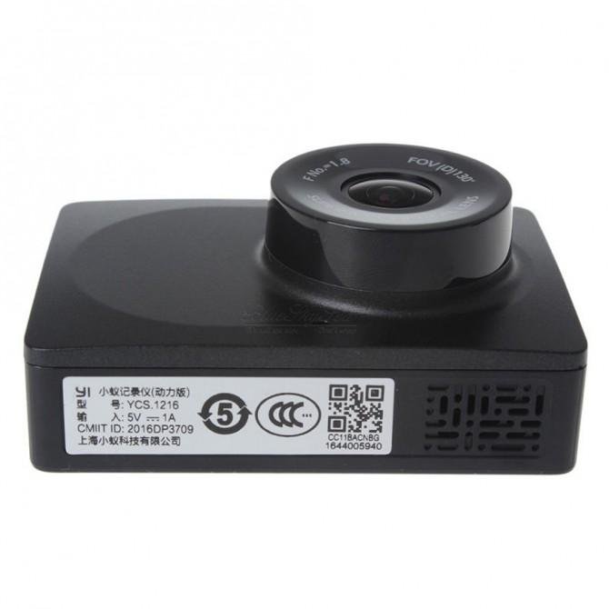 Відеореєстратор Xiaomi Yi Smart Car YCS.1216 Чорний-2