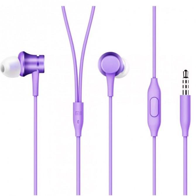 Наушники Xiaomi Piston Fresh Bloom Mate Фиолетовый
