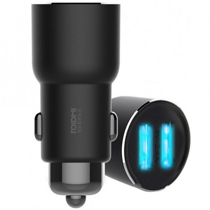 ФМ модулятор Xiaomi Roidmi S3 + Зарядка Чорний