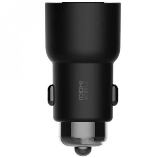 ФМ модулятор Xiaomi Roidmi S3 + Зарядка Чорний-2