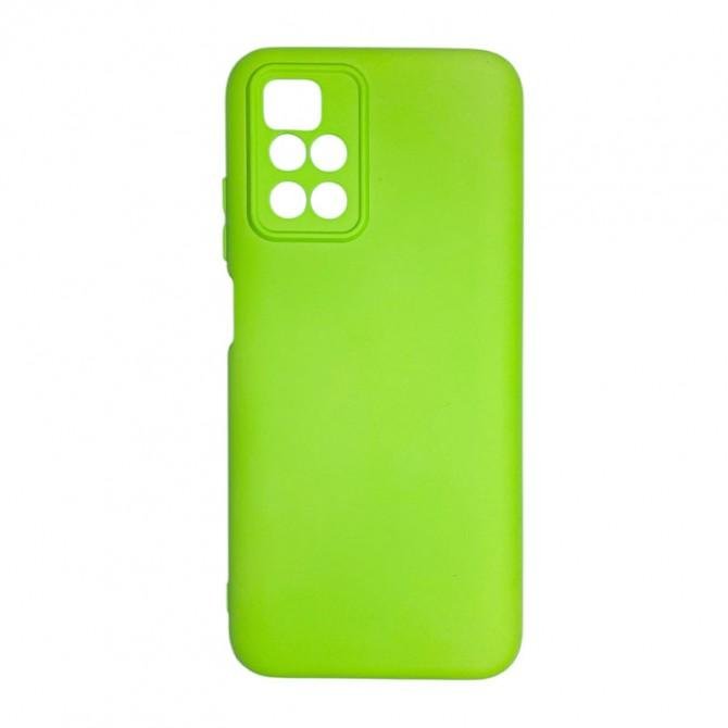 Чехол Soft Case Xiaomi Redmi 10 Неоново Зеленый FULL