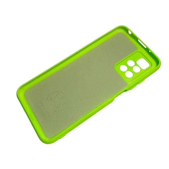 Чехол Soft Case Xiaomi Redmi 10 Неоново Зеленый FULL-1