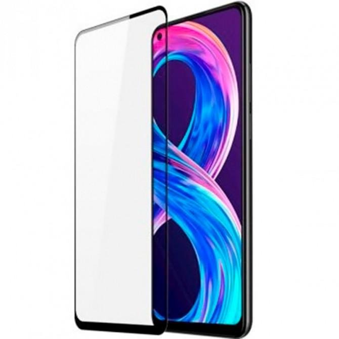 Захисне скло для ZTE Blade V2020 Full Glue (0.3 мм, 2.5D, чорне)