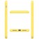Силиконовый чехол для iPhone 7/8 Желтый FULL (без лого)