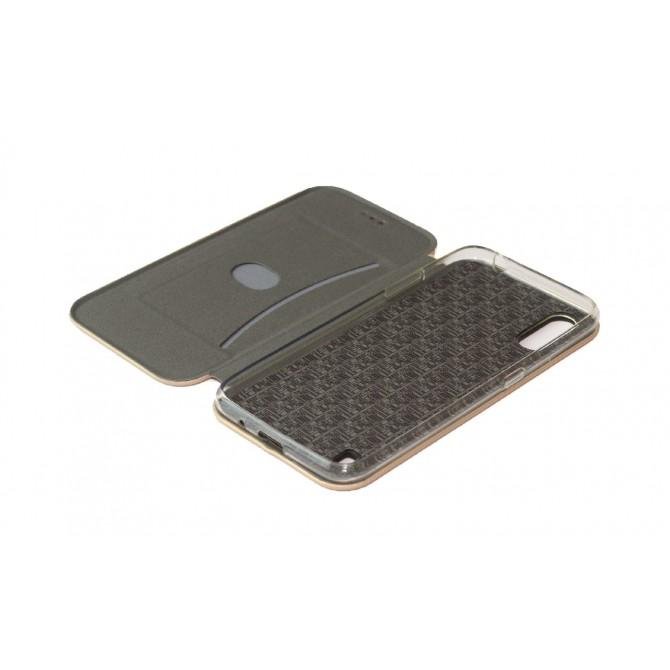 Чехол книжка U-Like Best Samsung A015 Galaxy A01 2019 Gold-2