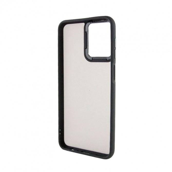 Чехол TPU+PC Lyon Frosted series Oppo A3 4G Black-1