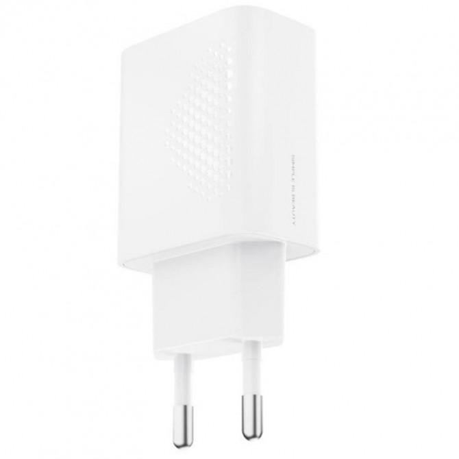 Сетевое зарядное устройство XO L159 18W/USB-A White + Type-C Cable-1