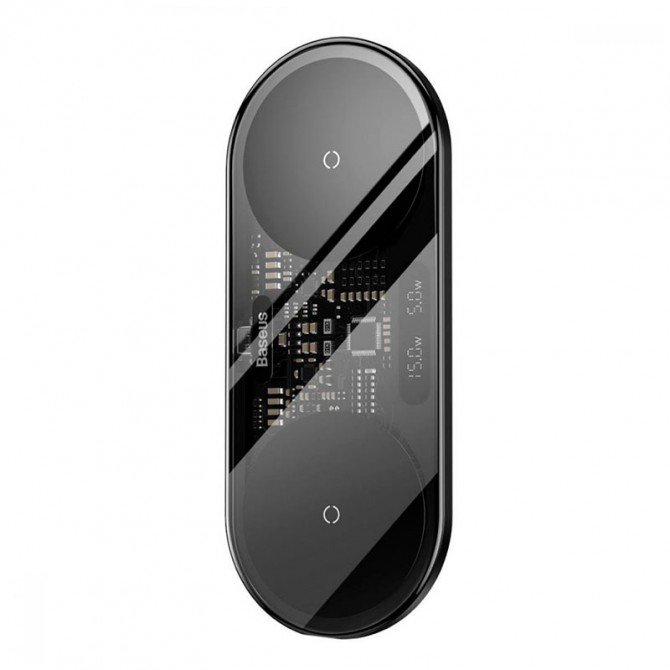 Беспроводные ЗУ Baseus 20W Digital LED Display (WXSX-010101) Black-1
