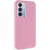 Шкіряний чохол Leather Case Metal Buttons для Samsung Galaxy A55 Light Pink