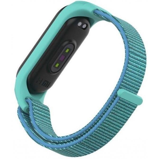 Браслет для Xiaomi Band 5/6 Nylon design Мятный-1