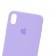 Оригинальный силиконовый чехол для iPhone X/Xs Светло Фиолетовый FULL