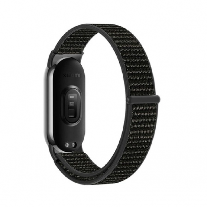 Ремешок для браслета Mi Band 8/9 Nylon New Black-1