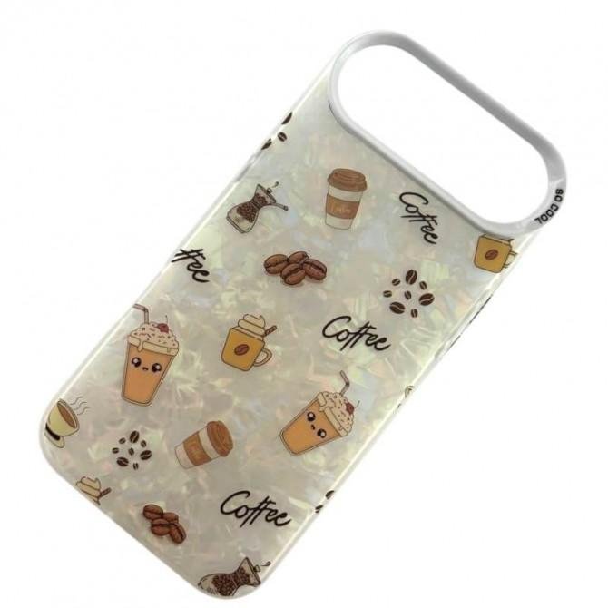 Накладка PC Soft Milk для iPhone 17 Air Coffee-1
