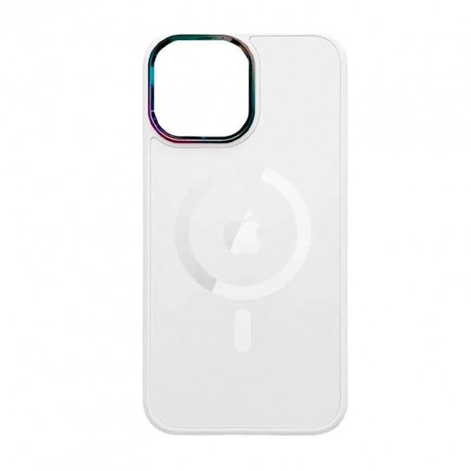 Чохол TPU+Glass Sapphire Mag Evo case для Apple iPhone 14 Plus (6.7") Grey