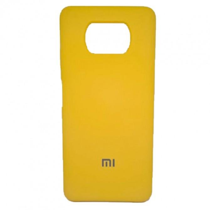 Original Soft Case Xiaomi Poco X3 NFC Жовтий FULL