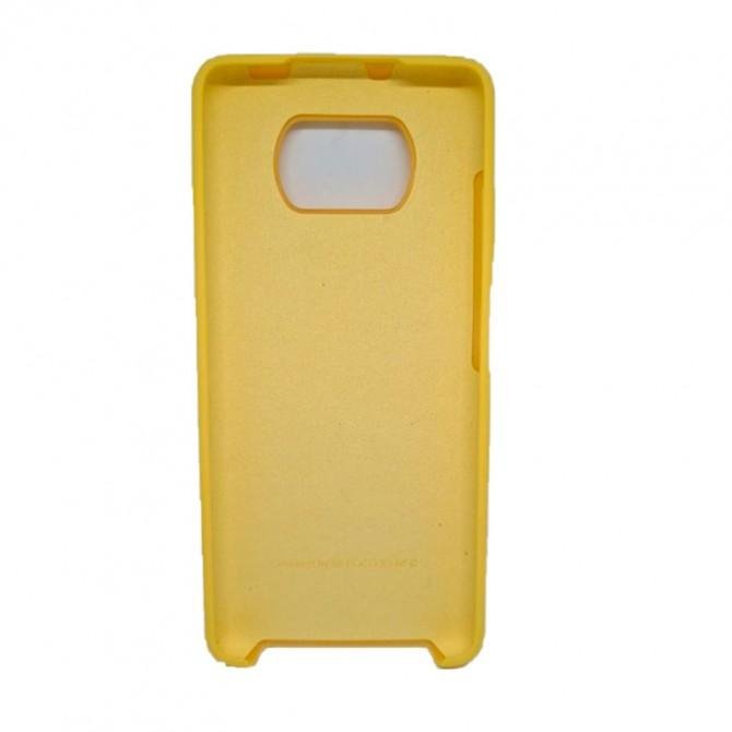 Original Soft Case Xiaomi Poco X3 NFC Жовтий FULL-2