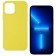 Cиликоновый чехол для iPhone 13 Светло Желтый FULL