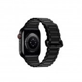 Ремінець для Apple Watch 38/40/41mm Hoco WA06 Flex Military pattern Magnetic Black Ремінець для Apple Watch 38/40/41mm Hoco WA06 Flex Military pattern Magnetic Black